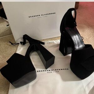 Brandon Blackwood Platform pumps